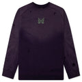 Deconstructed Sweatshirt Purple