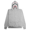 2nd Shark Full Zip Hoodie Gray
