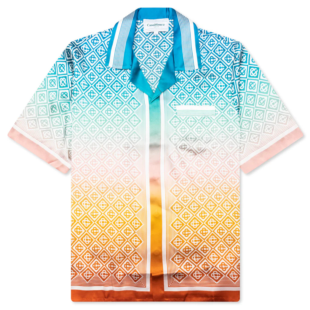Silk Shirt Diamond Monogram Degrade