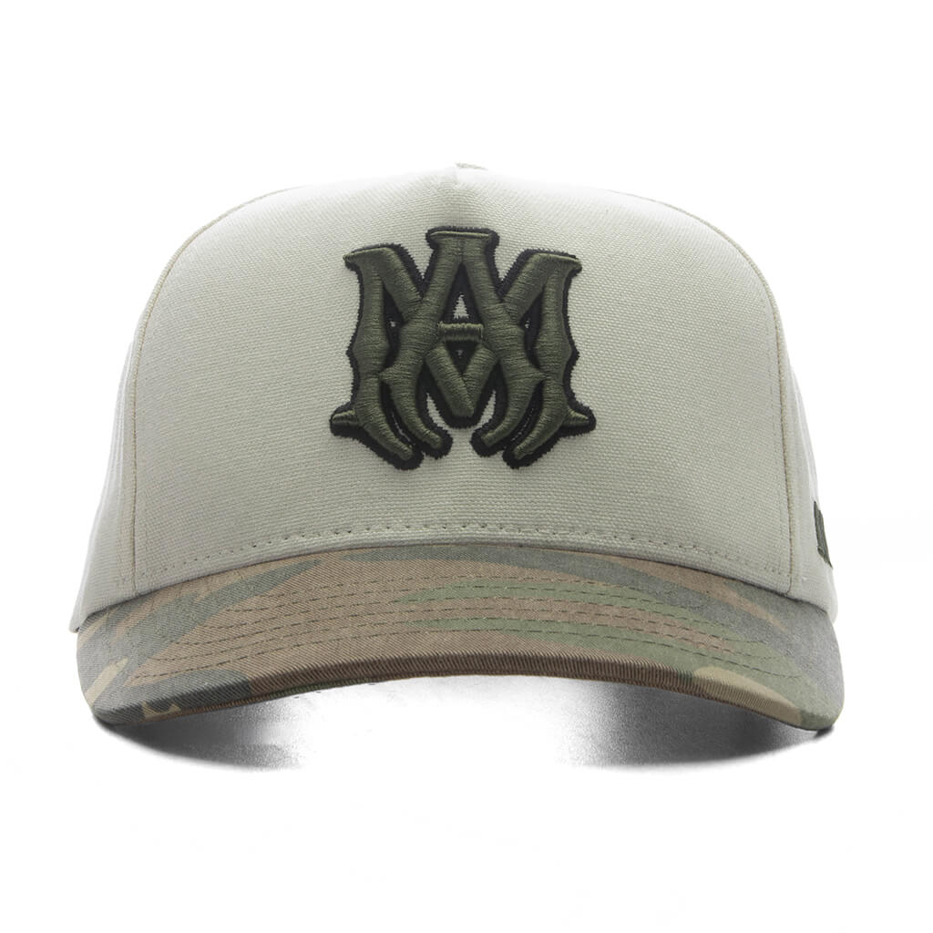 MA Outline Camo Canvas Hat Alabaster