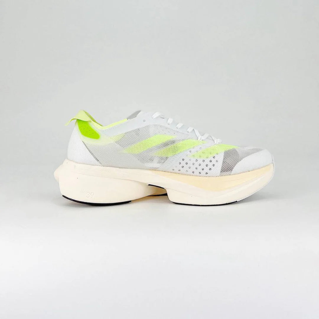 Adidas Adizero Adios Pro 3 Branco Verde Neon