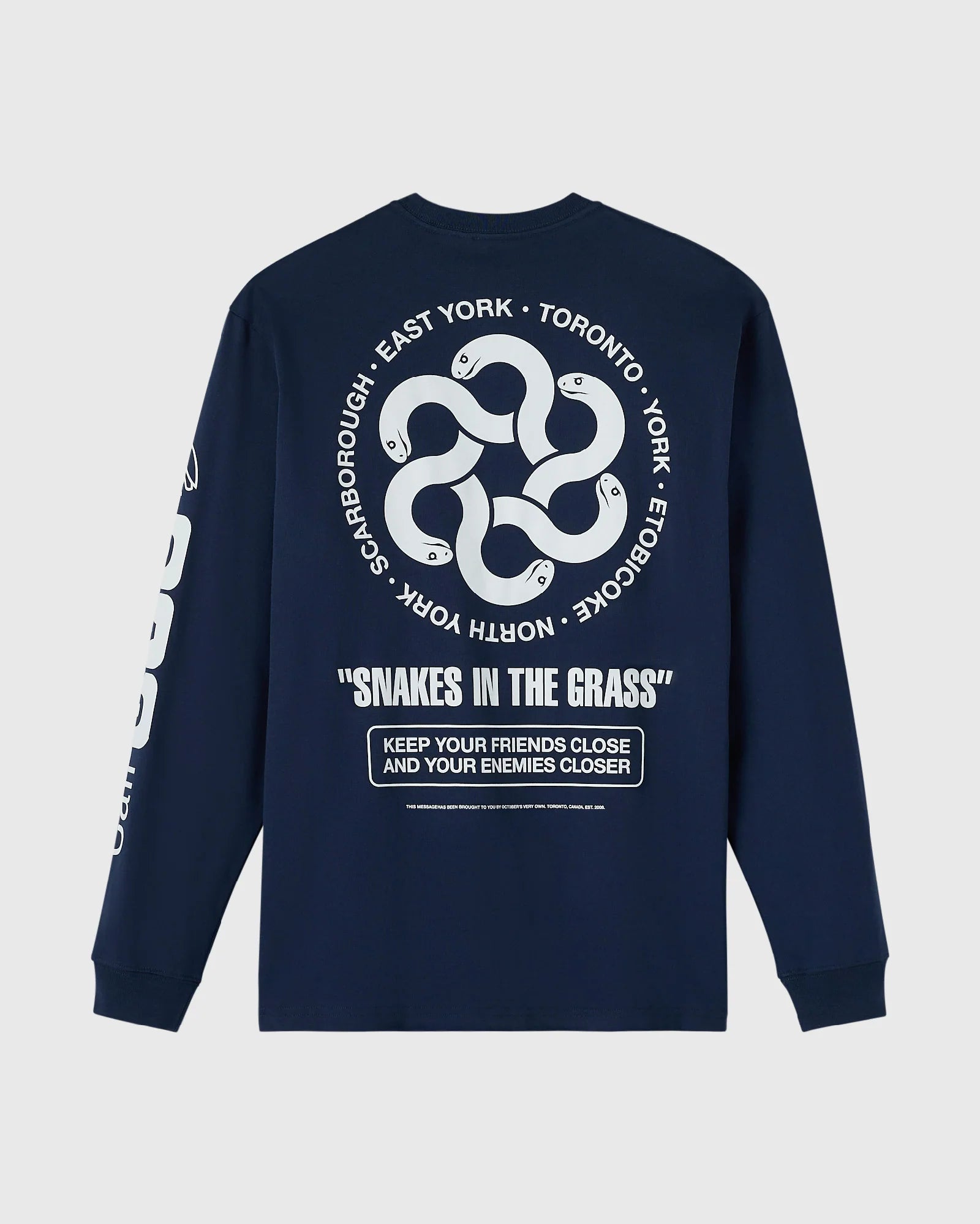 Metropolitan Long Sleeve Tee Royal Navy