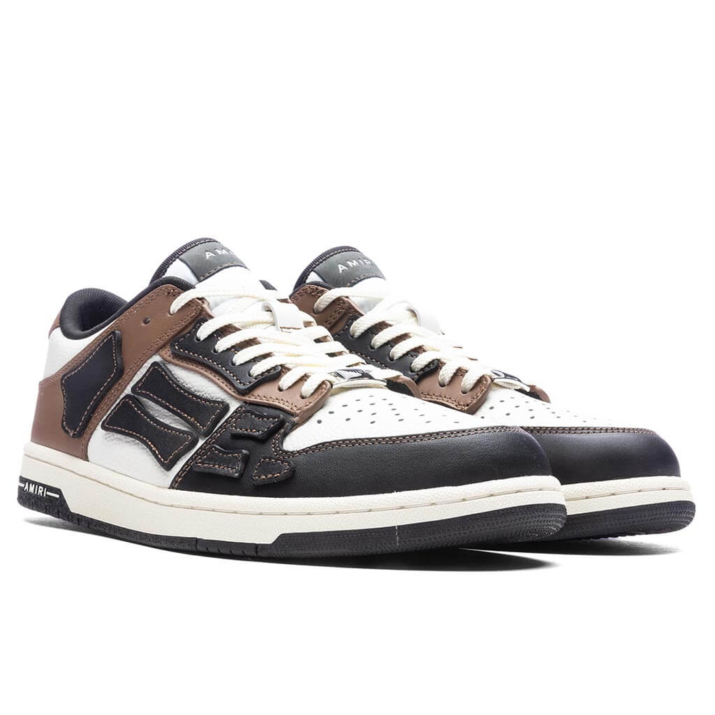 Skeleton Top Low Black Brown