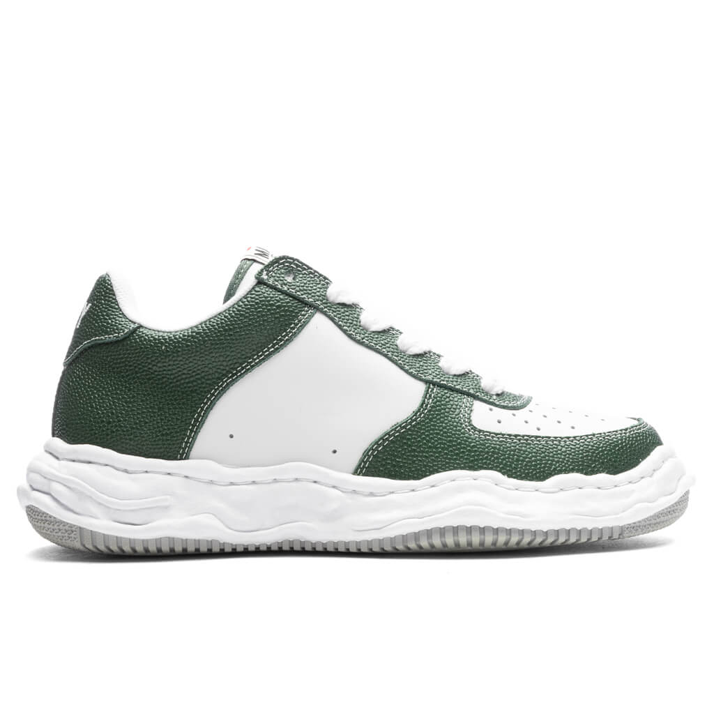 Wayne Low OG Sole Basket Leather Green White