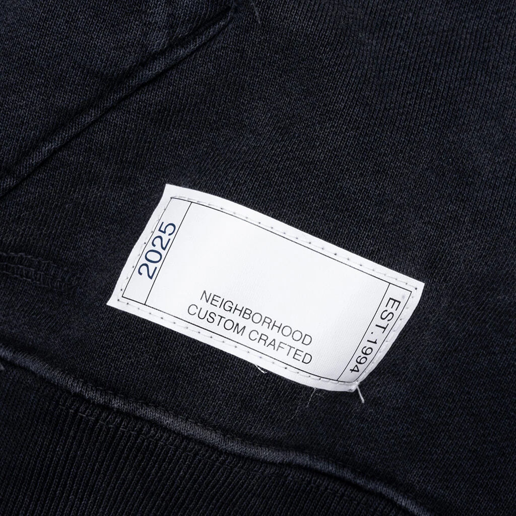Savage Sweat Hoodie L S Black
