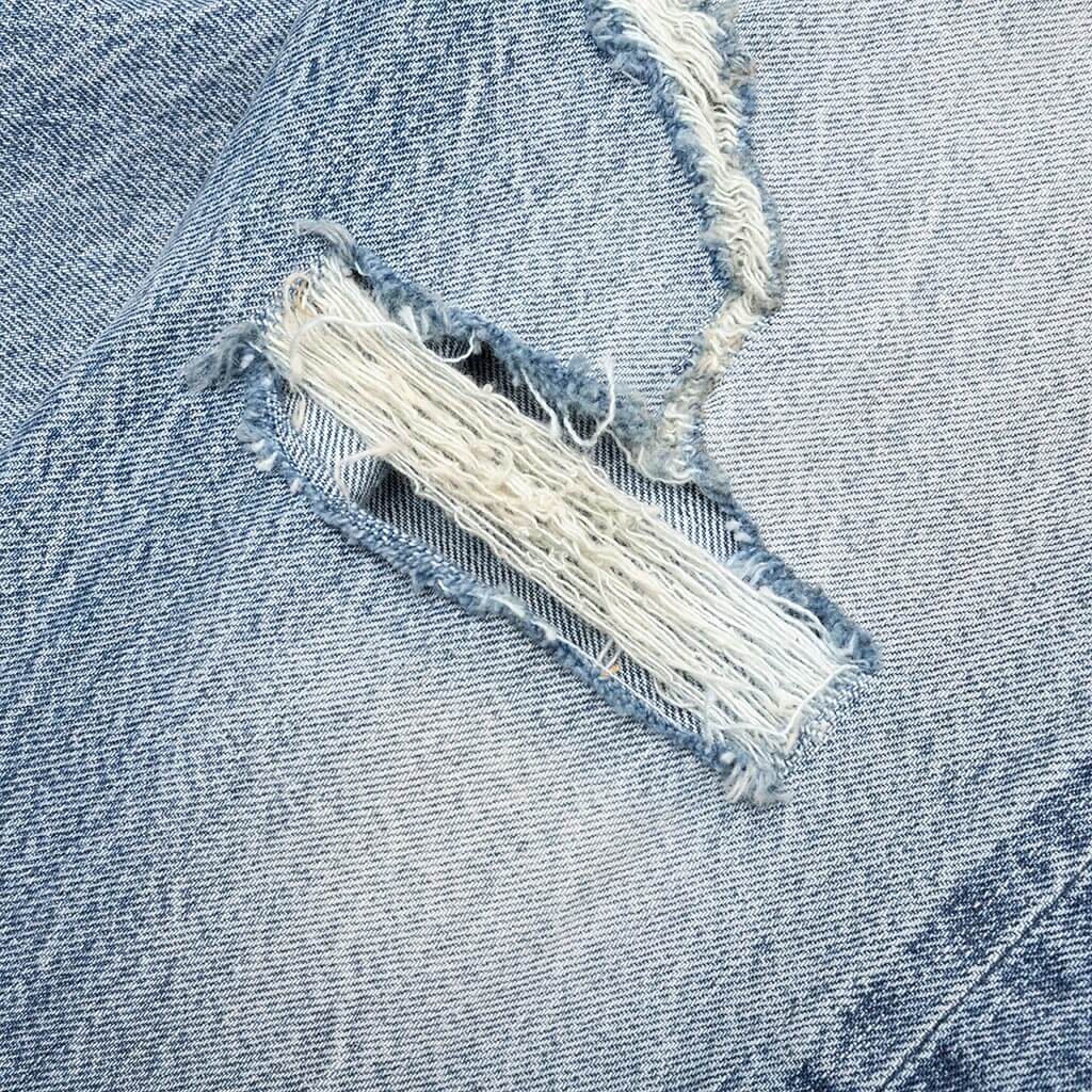 Relaxed Denim Distressed