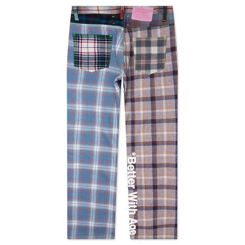 Better with Age x Pendleton Newport Mixed Media Trouser Multi