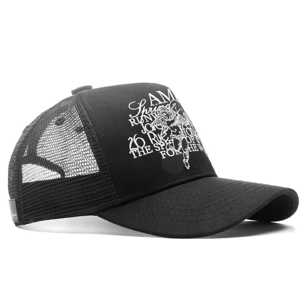 Cherub Trucker Hat Black