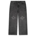 20K Diamond Stellar Denim Pants Black