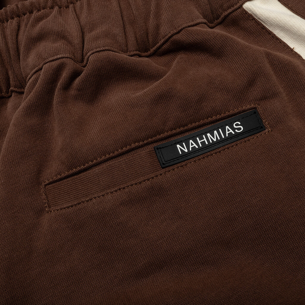 Heavy Cotton Track Pant Brown