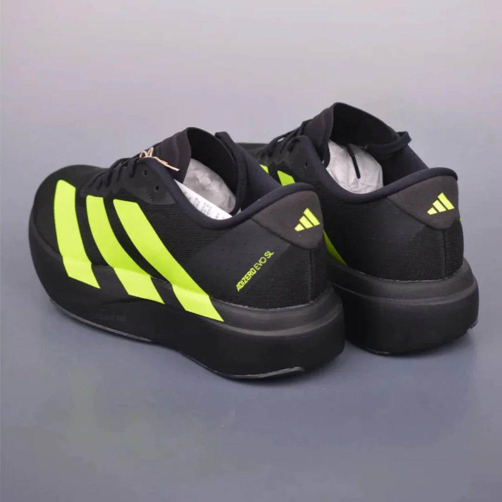 Tênis Adidas Adizero Evo SL Preto Verde Neon