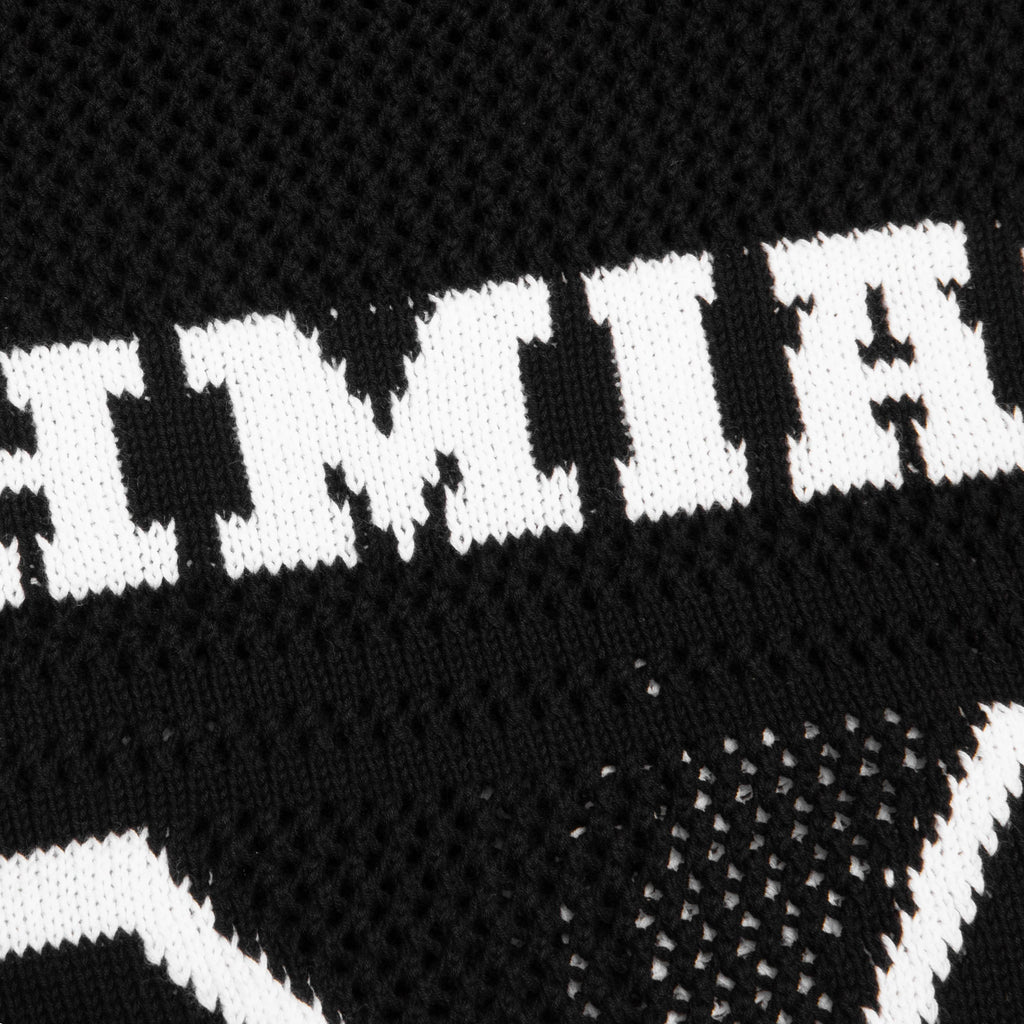 Knit 24 Football Shirt Black
