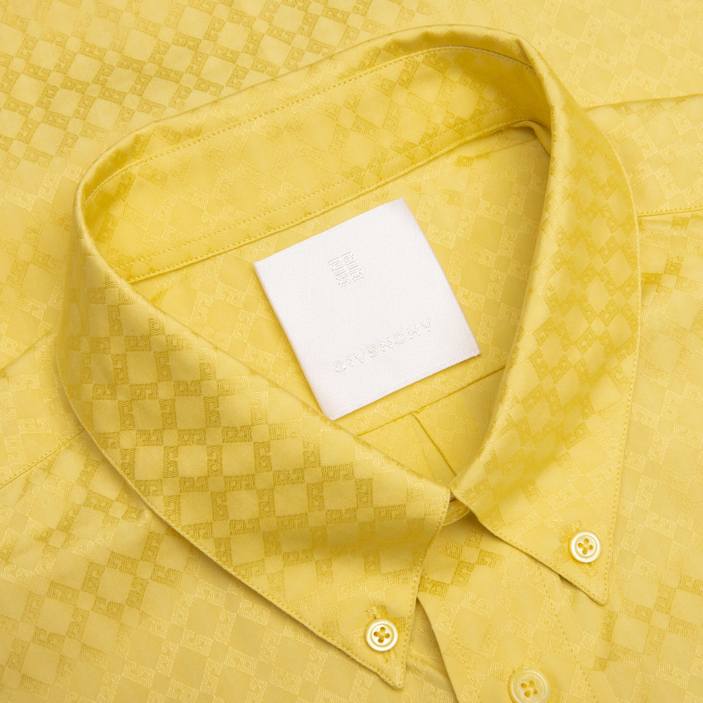 Monogram 72 Jacquard Shirt Banana