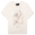 Scribble Tee Vintage White