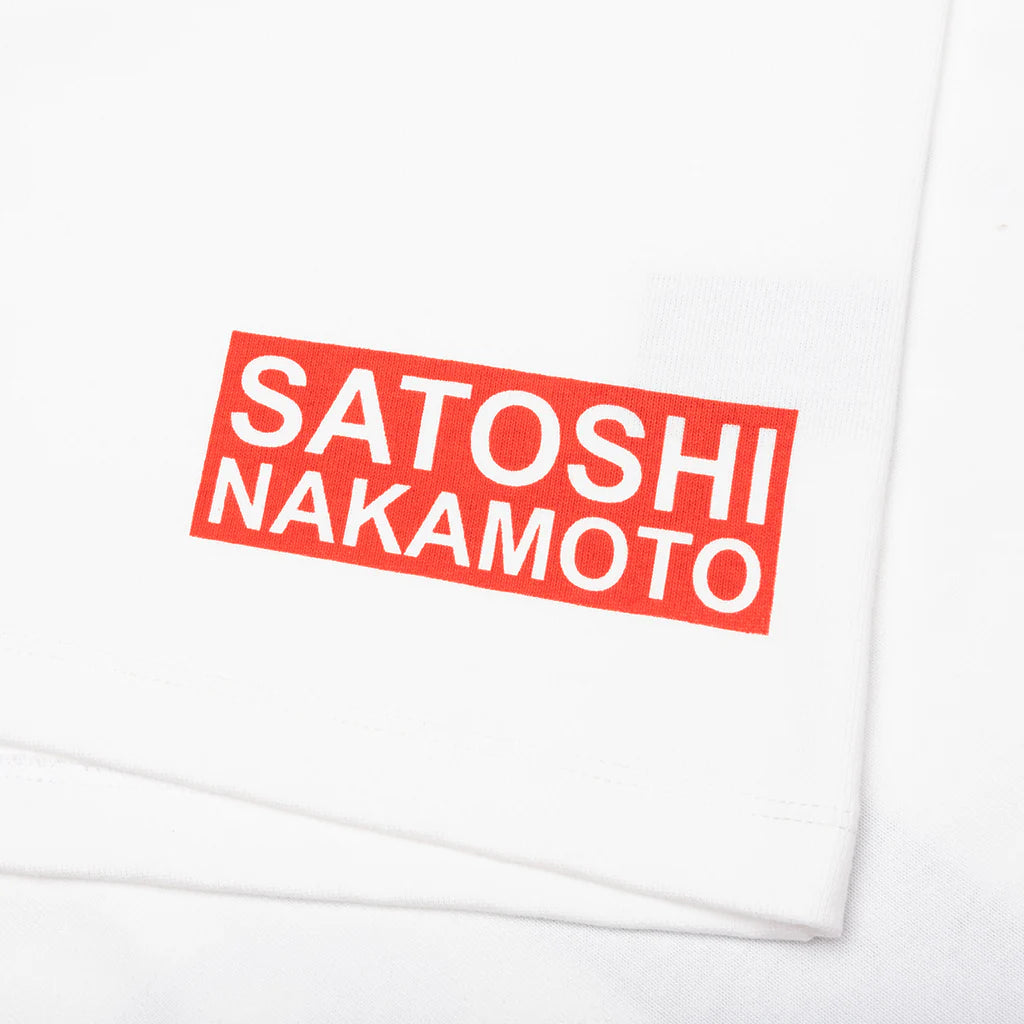 Bank Of Satoshi Jersey White Red
