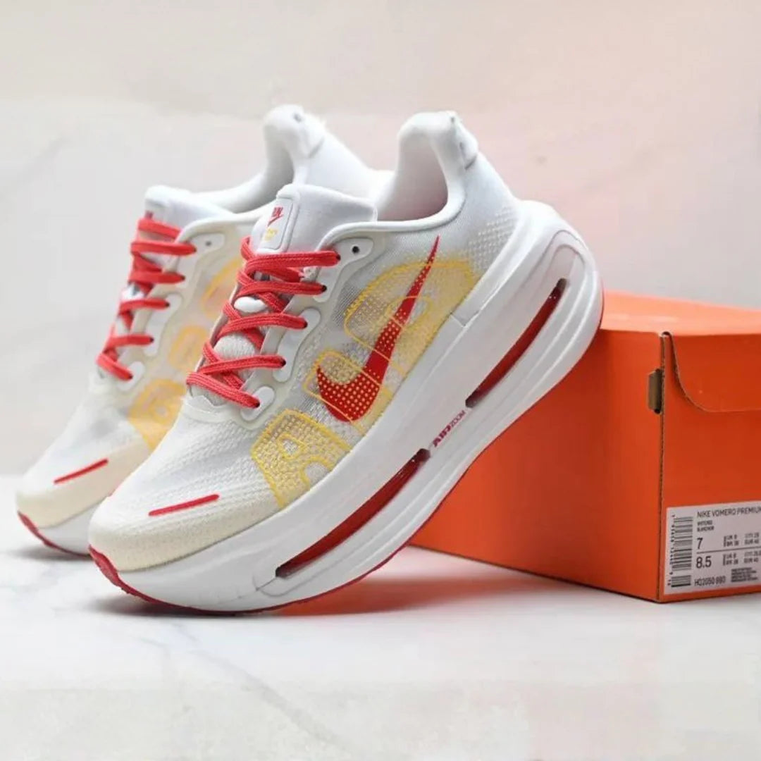 Nike Vomero Premium Branco Vermelho Amarelo