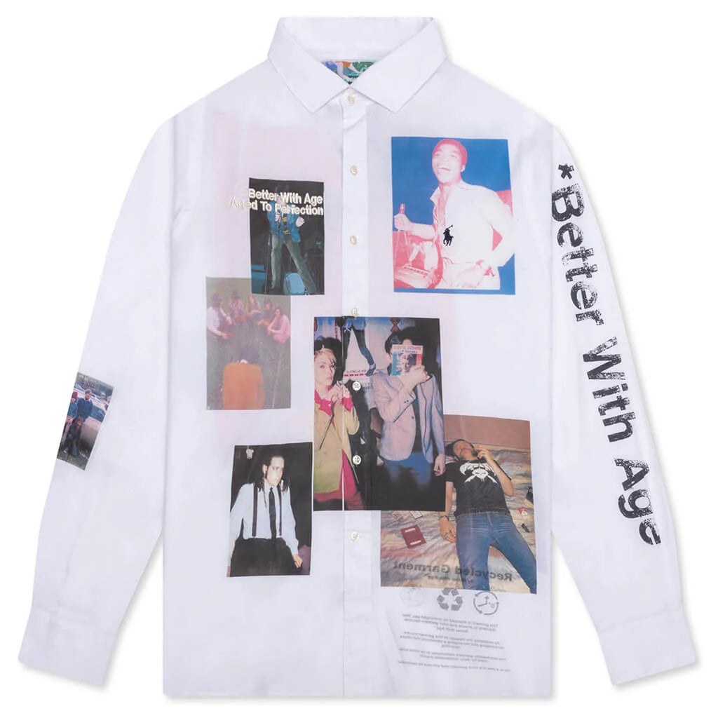 Johnny Button Down Shirt White