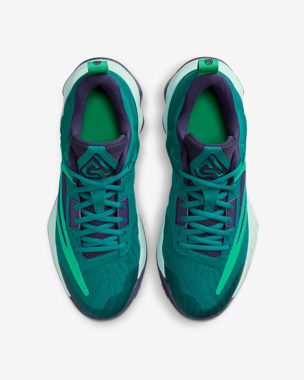Tênis Nike Giannis Immortality 3 Roxo Verde