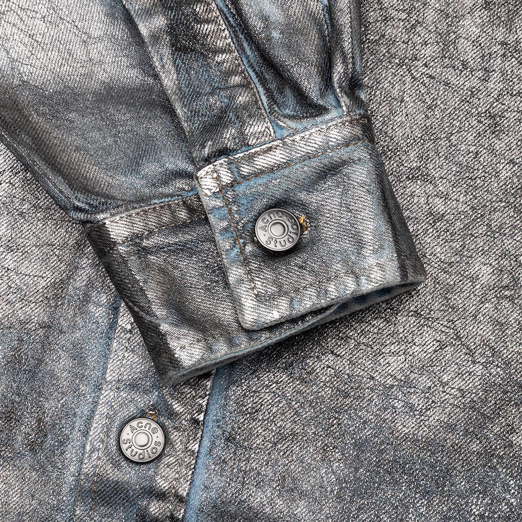Denim Shirt Silver Blue
