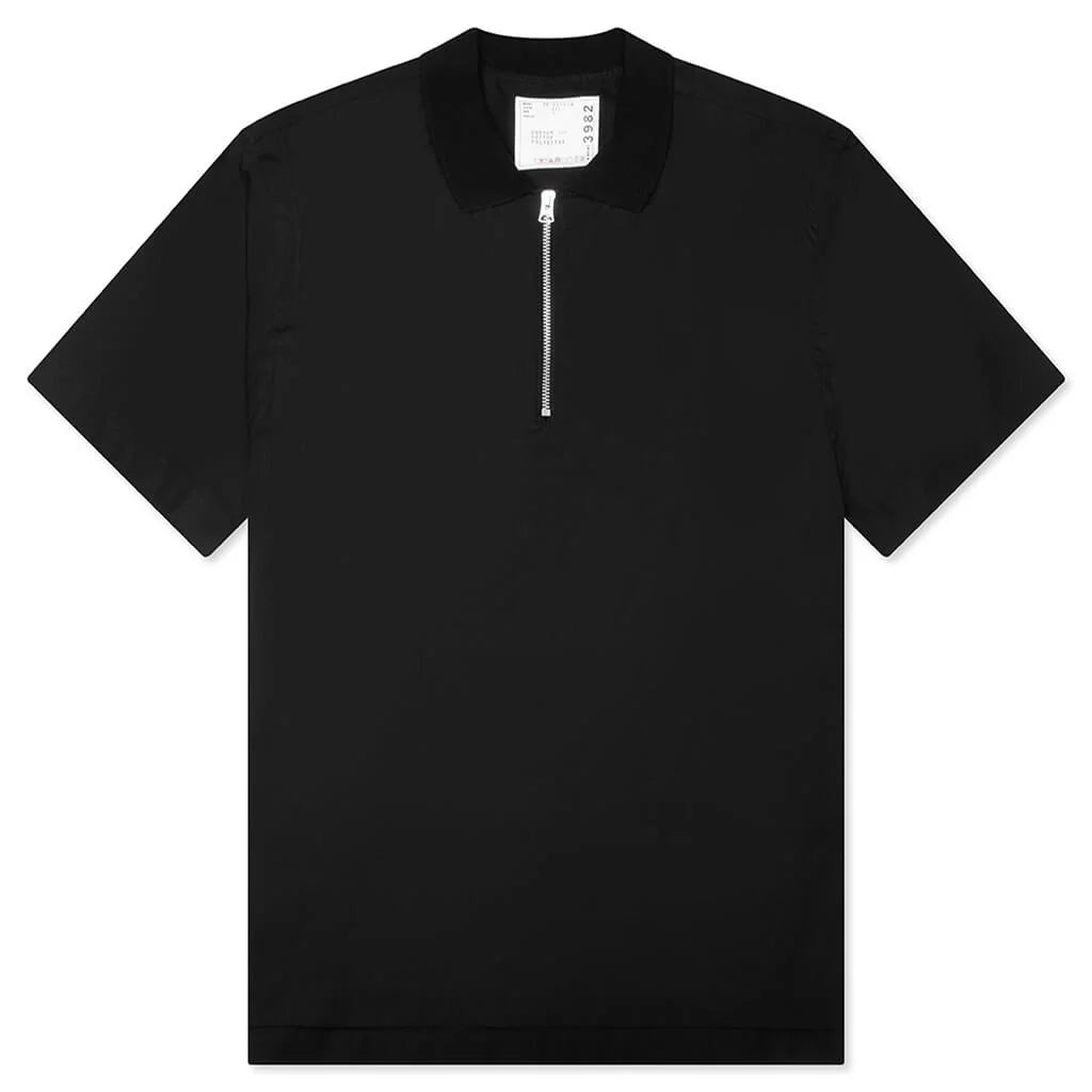 Poplin Pullover Black