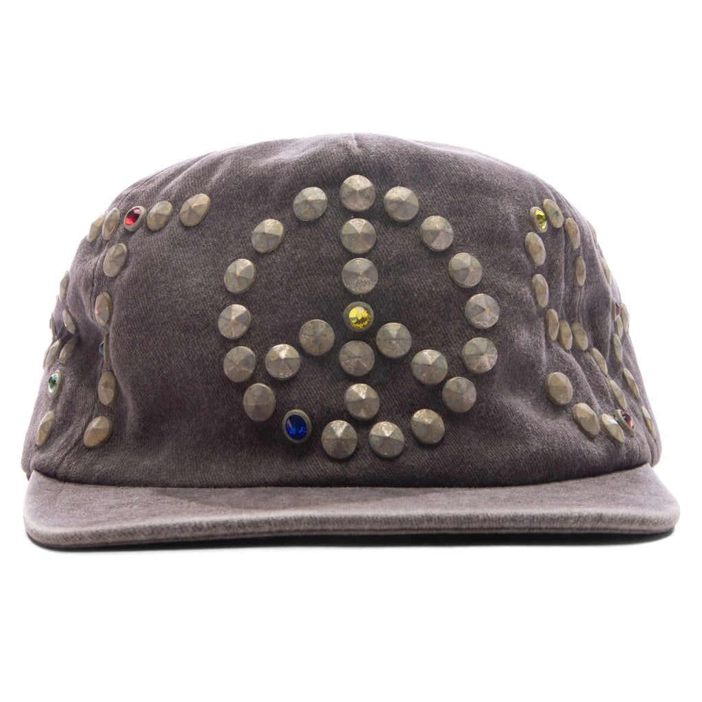 Studded Wrap Around Hat Olive Brown