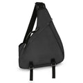 G Zip Triangle Bag Medium Black