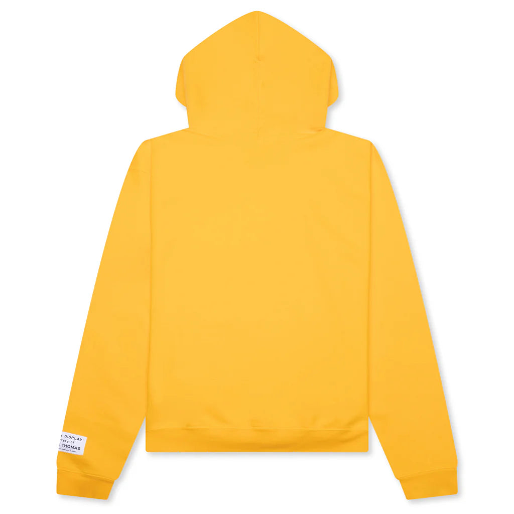 Boxing Merch Hoodie Gold Yellow