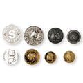 Pins Set Gold Silver