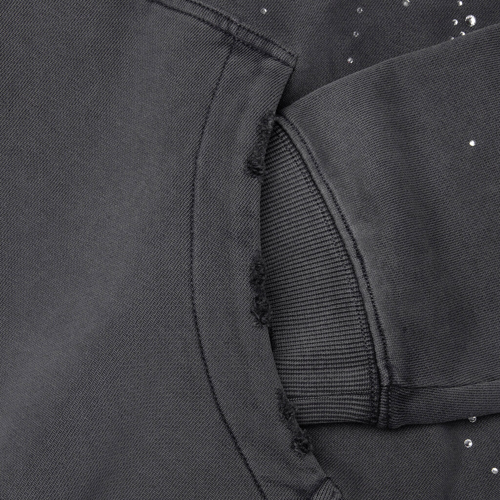 20K Stellar Diamond Hoodie Black Gray