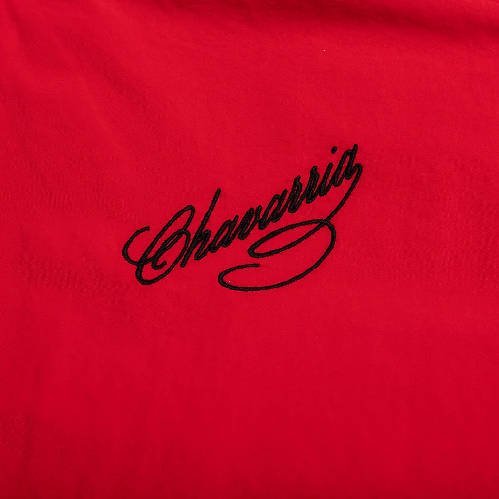 Bomber Track Jacket Red