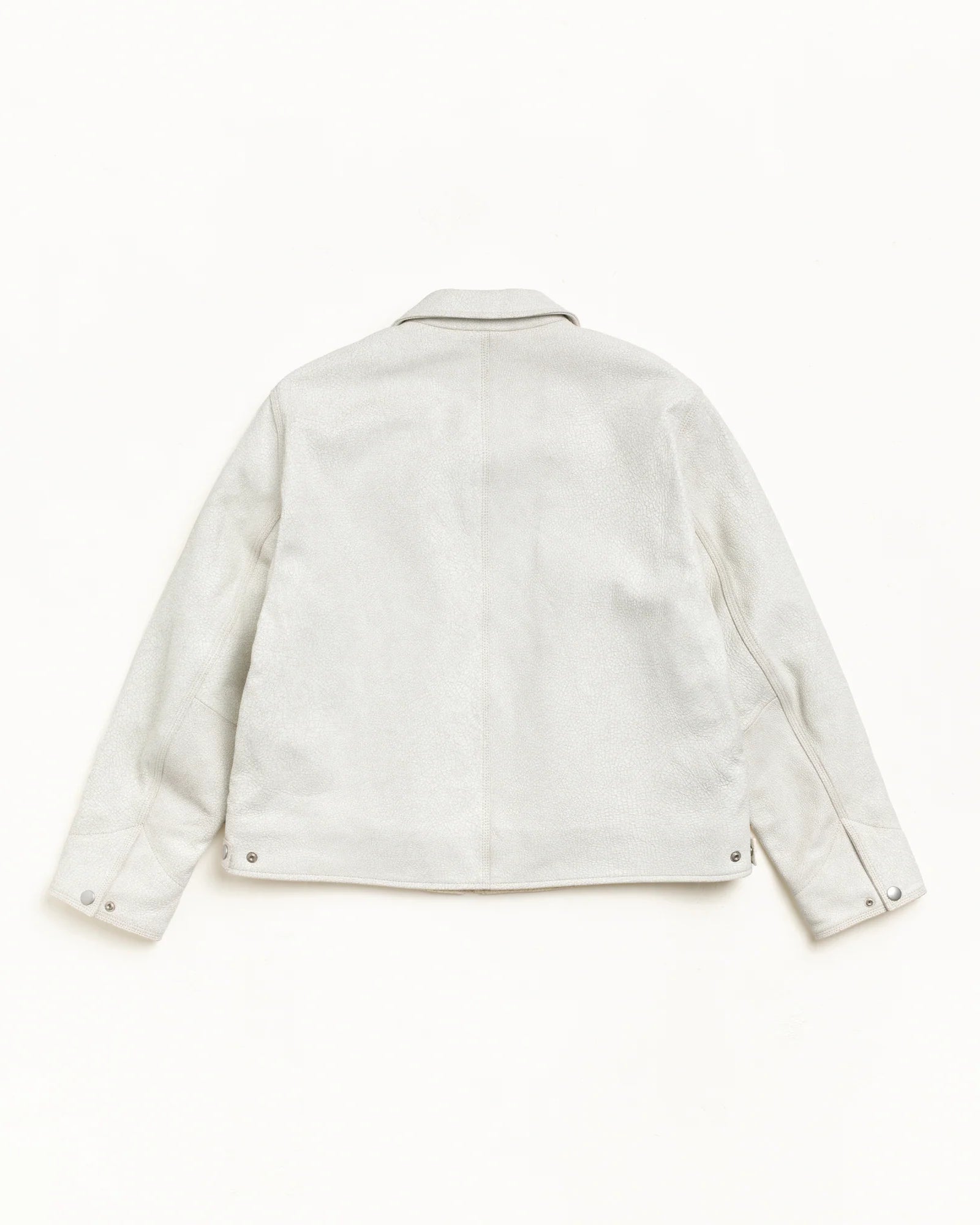 GARAGE JACKET CRACKED LEATHER