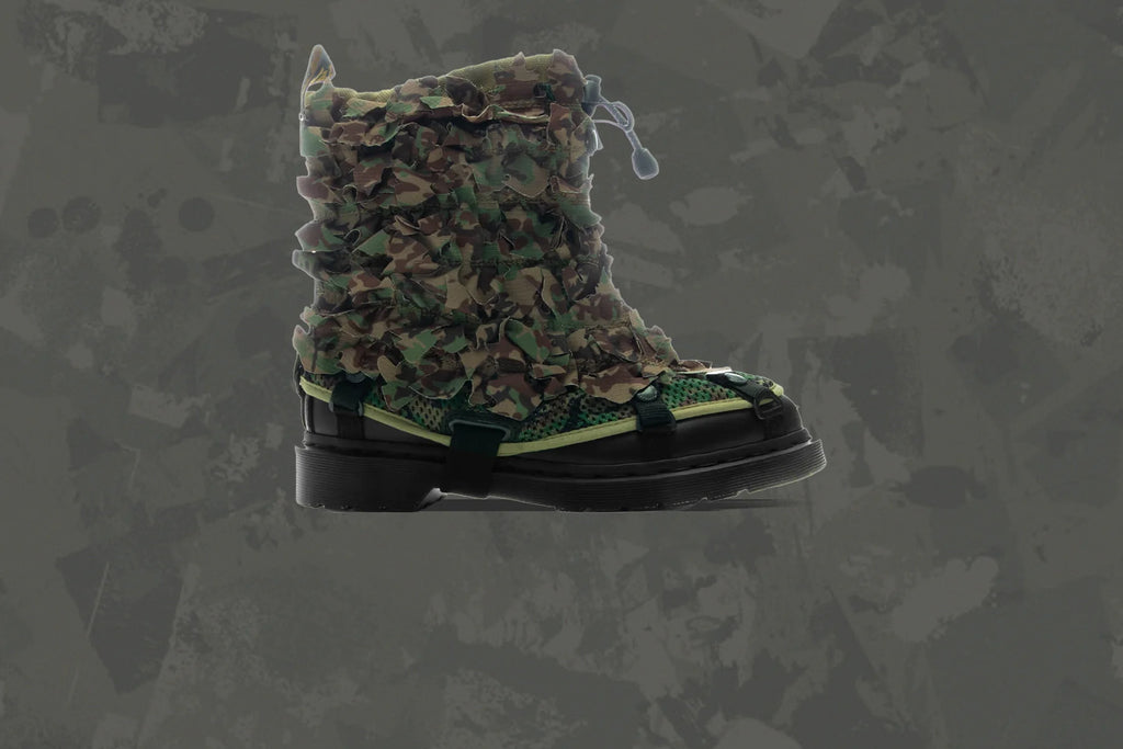 Dr Martens x Babylon 1460 Black Camo