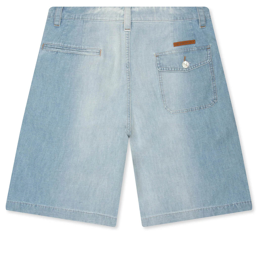 Chambray Shorts Cloud