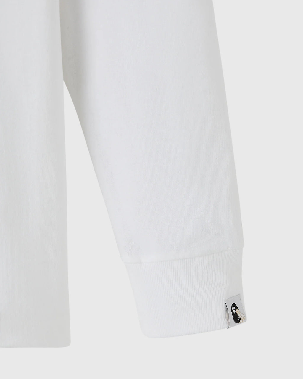 BAPE Generals Long Sleeve Tee White