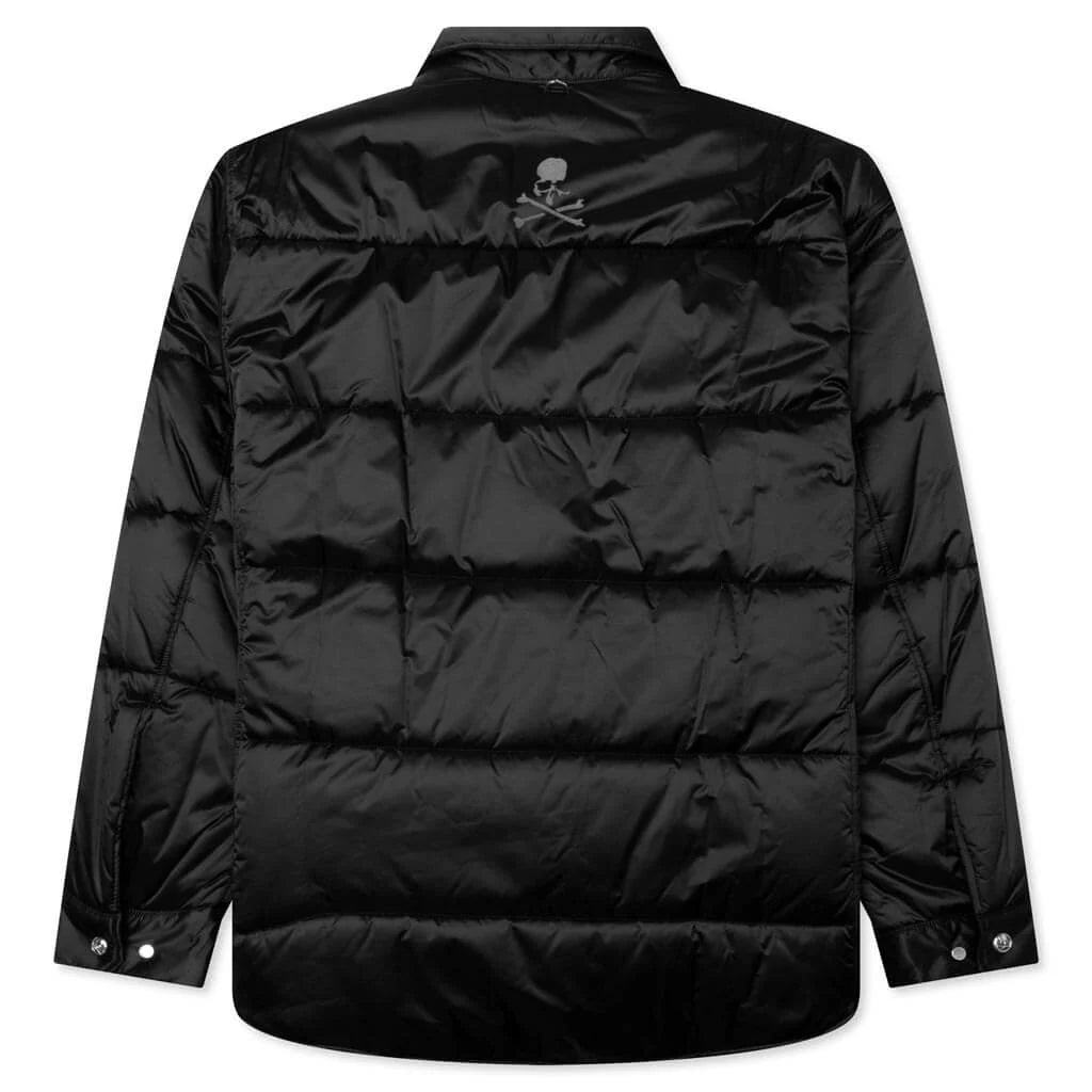 Padded Shirt Jacket Black