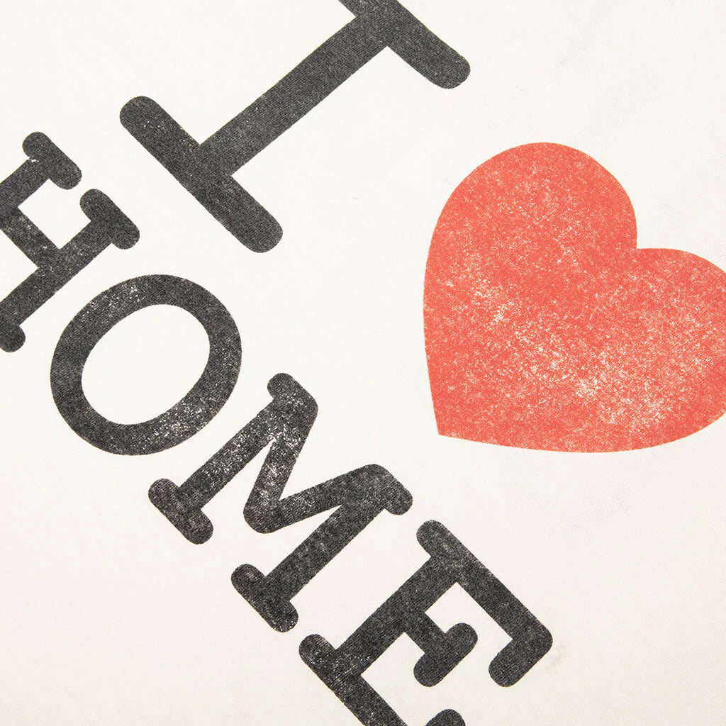 I Love Home Tee Light Archival White