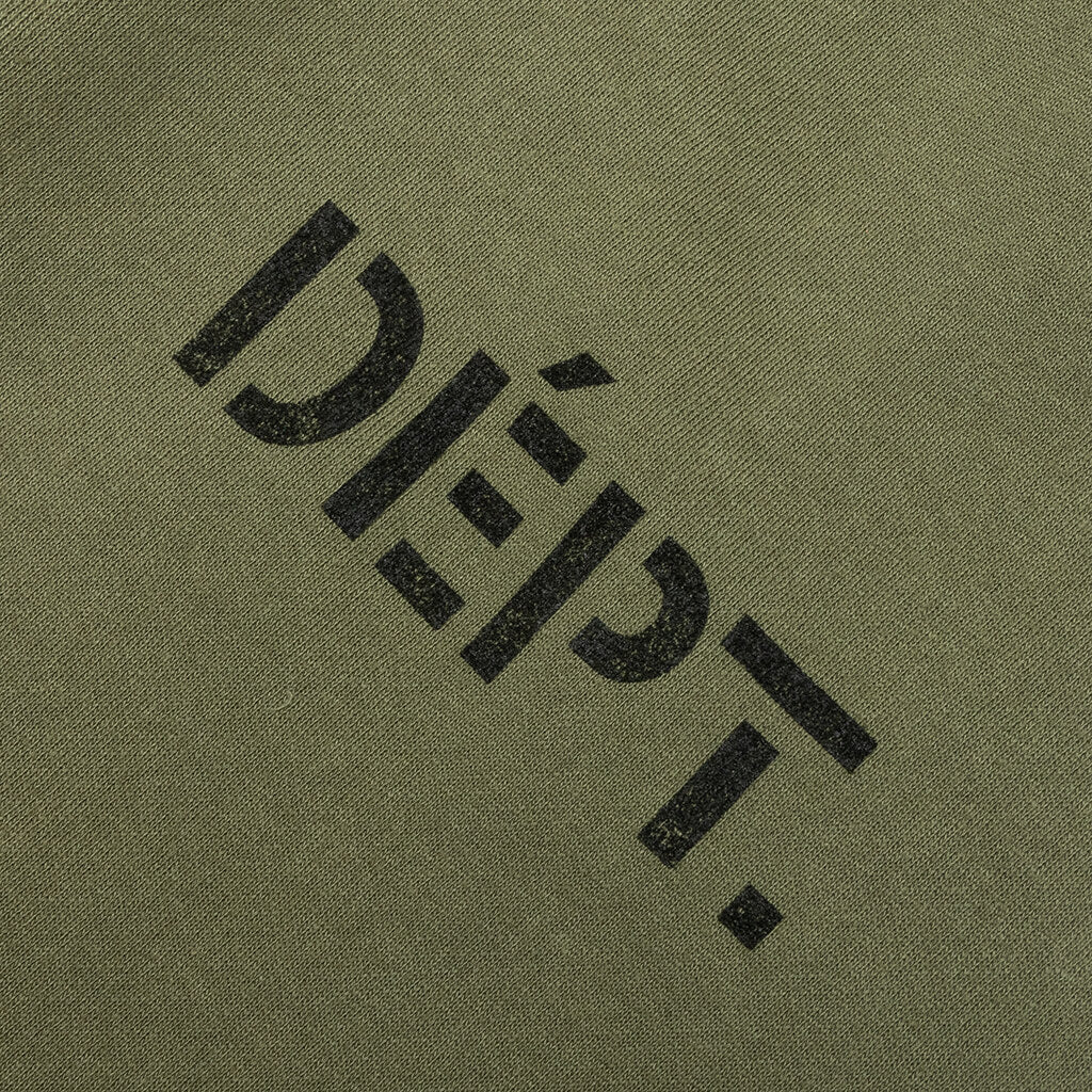 Drop Crotch Sweatpants Olive