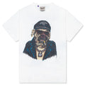 Oct Biker Dog Tee Light Archival White