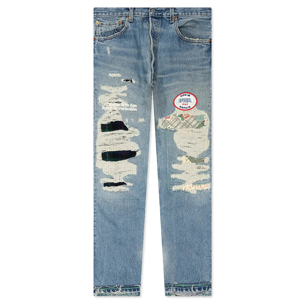 Denim Repair Pants Indigo