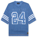 24 Football Knit Shirt Light Blue