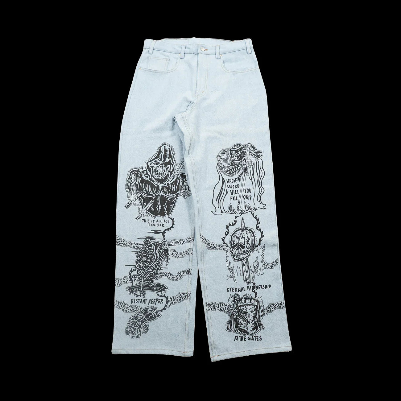 Warren Lotas Sabata Denim Blue