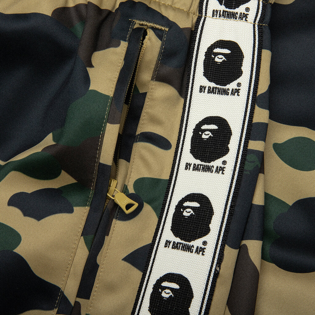 1st Camo Loose Fit Track Pants Yellow