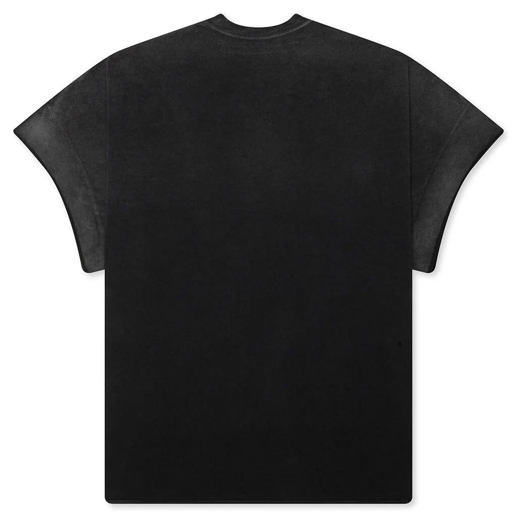 No Question Cap Sleeve Black