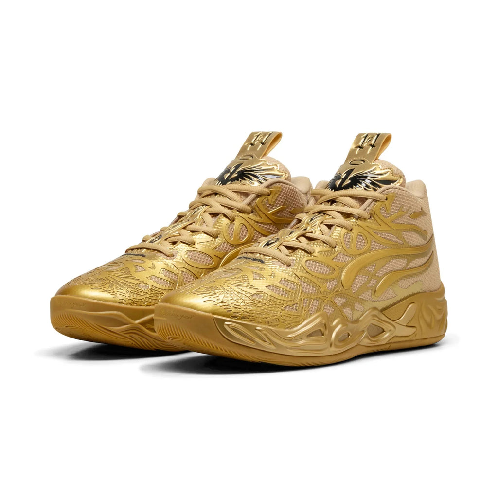 Tênis Puma LaMelo Ball MB04 Gold Child