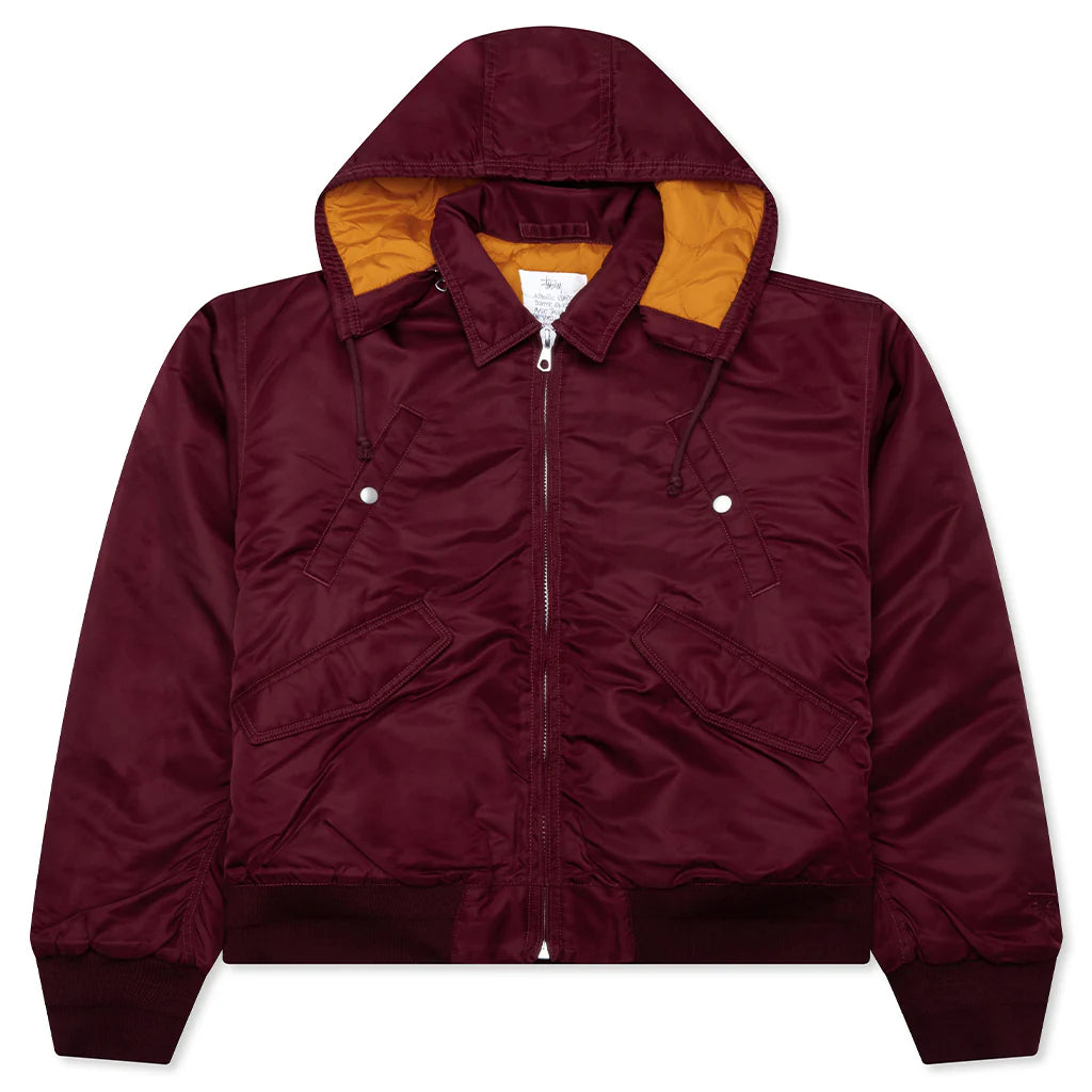 Flight Bomber Burgundy