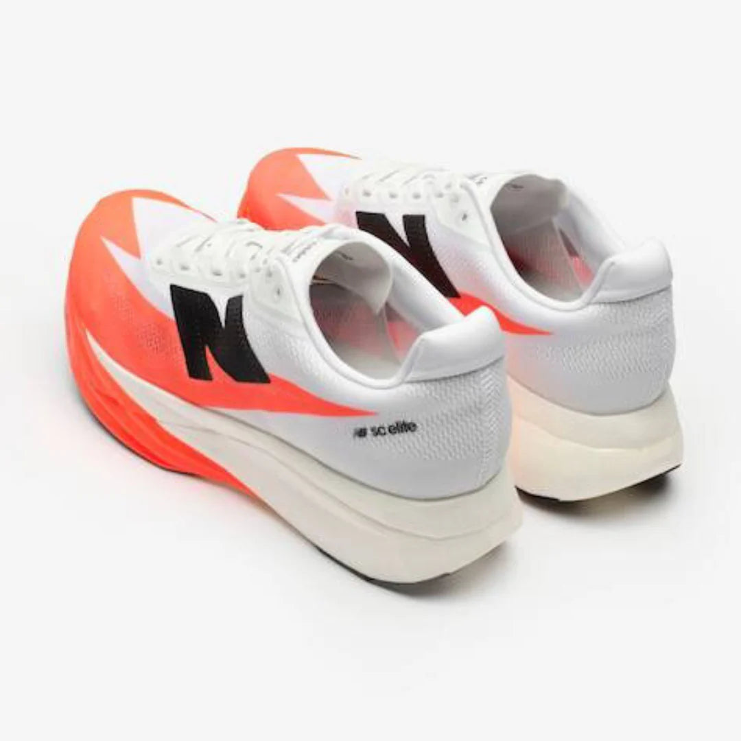 New Balance Fuelcell Supercomp Elite V5 Branco Vermelho