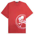Aurola Knit T Shirt Burgundy