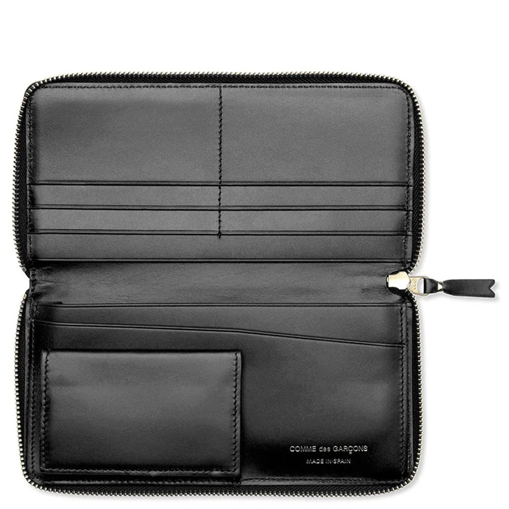 Comme des Garcons SA0110 Huge Logo Leather Wallet Black