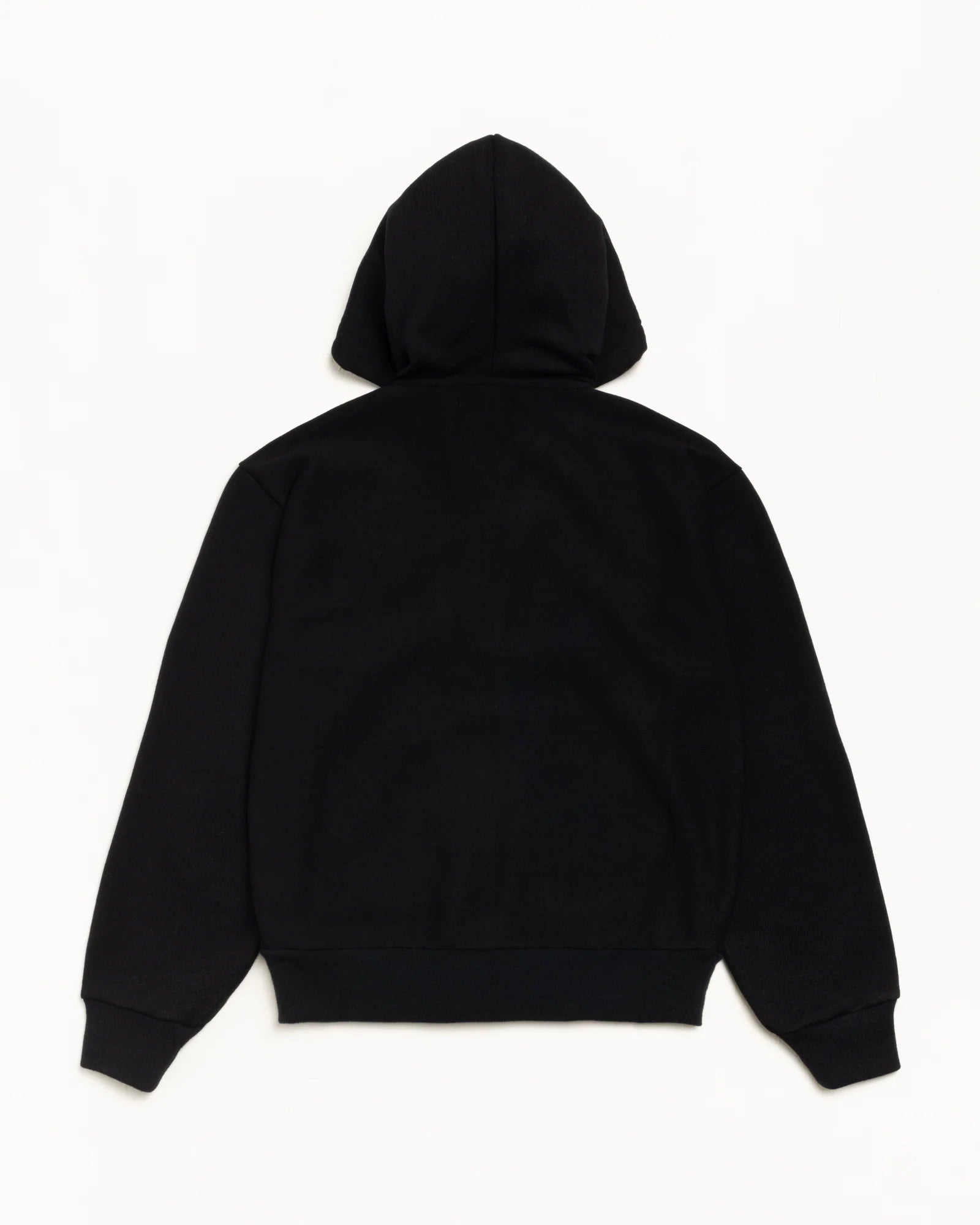PATCH ZIP KNIT HOODIE