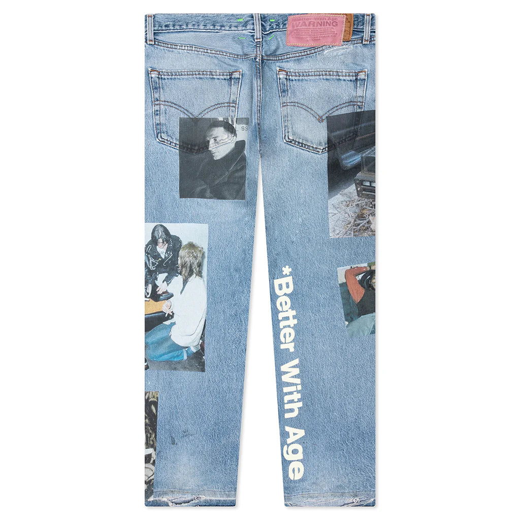 Tabloid Denim Pants Indigo